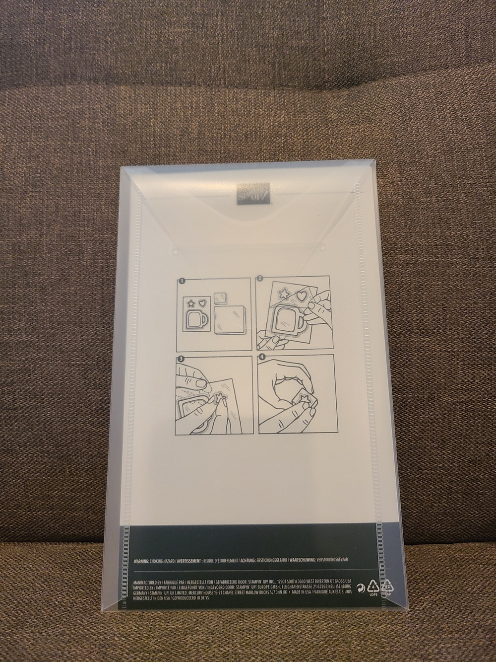Stampin Up Delicate whispers stamp set & dies - Picture 2 of 4